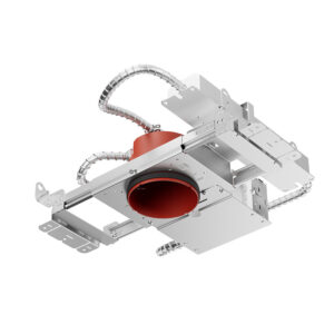 4" Round NC Fire Rated with EM