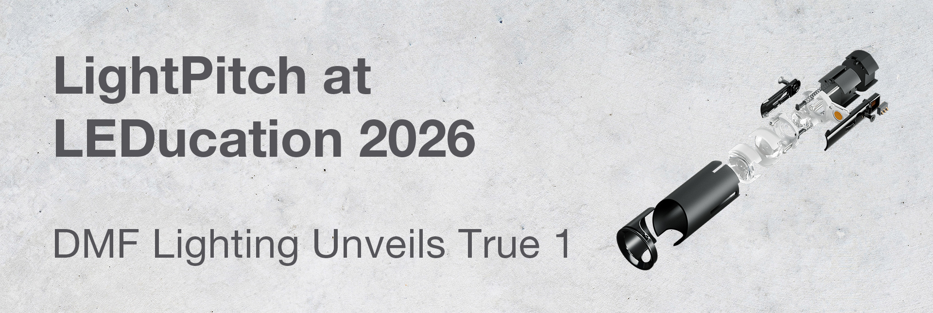 DMF unveils True 1 at LEDucation 2026