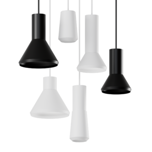 M Series Decorative Pendant with Shades