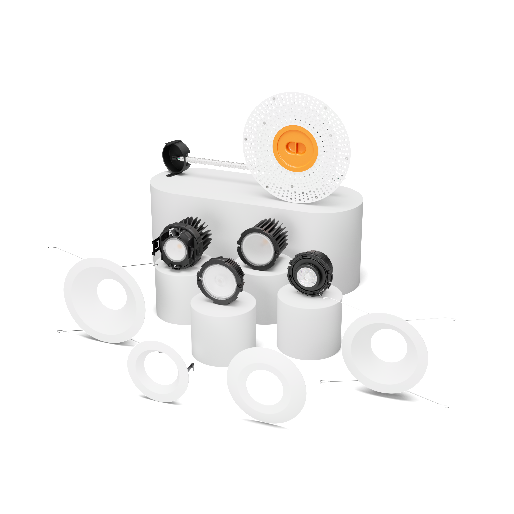 M Series Retrofit family modules, trims, and retrofit kit