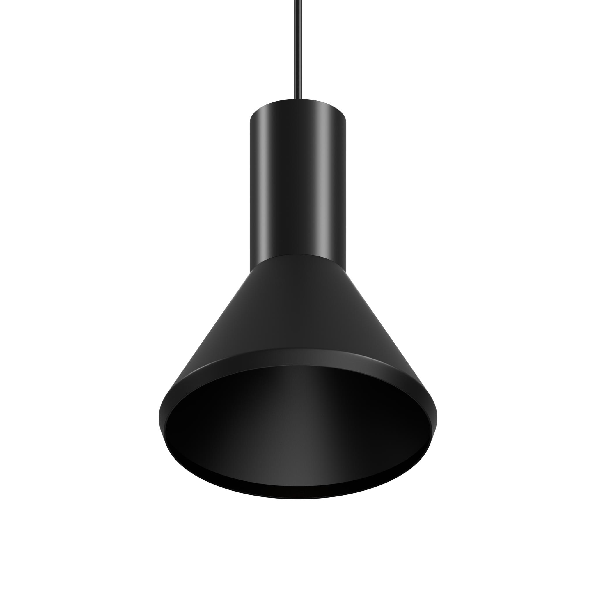 6.5" Cord Mount with Wide Shade